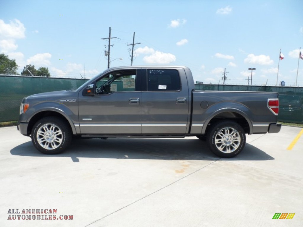 2011 Ford F150 Platinum SuperCrew in Sterling Grey Metallic photo #6 - B70401 | All American 2011 Ford F 150 Tire Size P275 55r20 Platinum