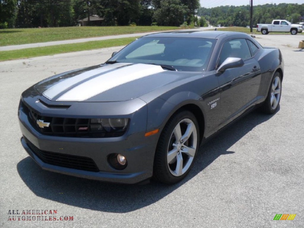 Gray Chevy Camaro