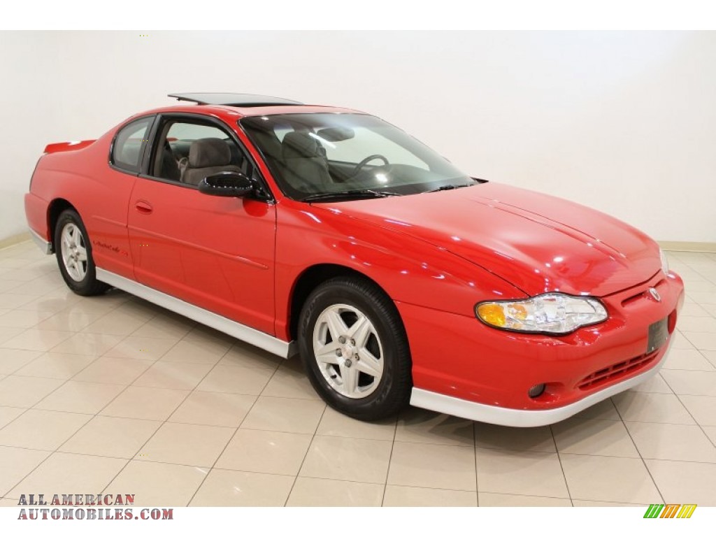 2003 Monte Carlo SS - Victory Red / Gray photo #1