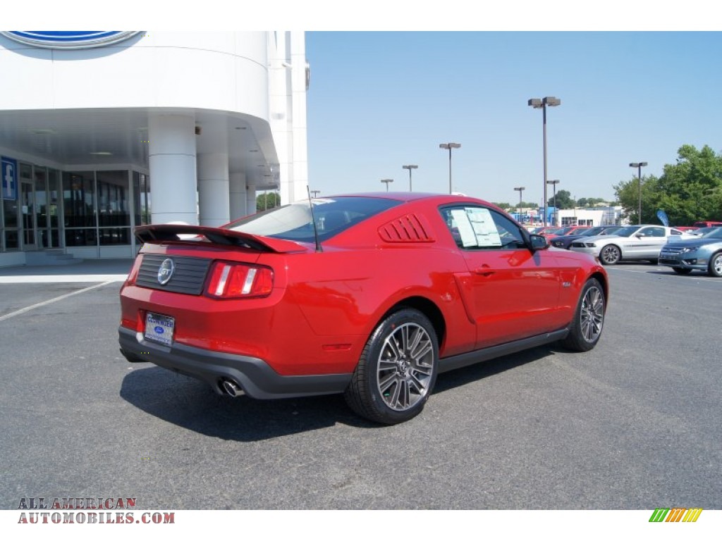 2012 Ford Mustang GT Premium Coupe in Red Candy Metallic photo 3