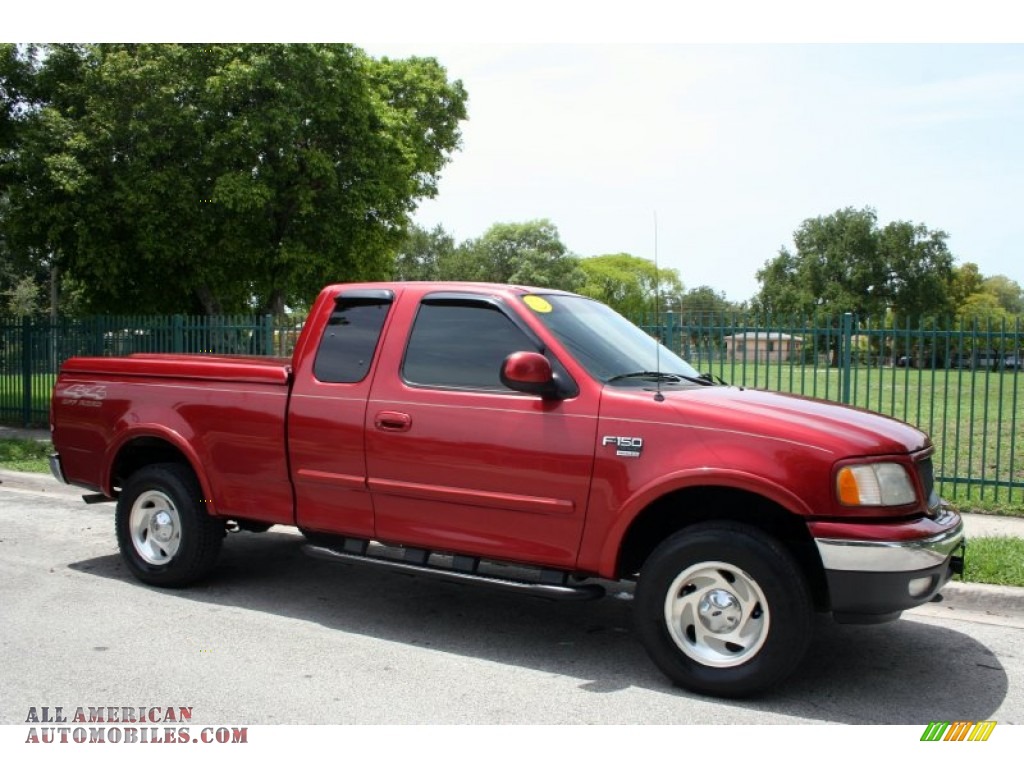 2000 Ford F150 XLT Extended Cab 4x4 in Toreador Red ...
