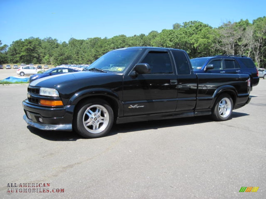 Black Onyx / Medium Gray Chevrolet S10 Xtreme Extended Cab