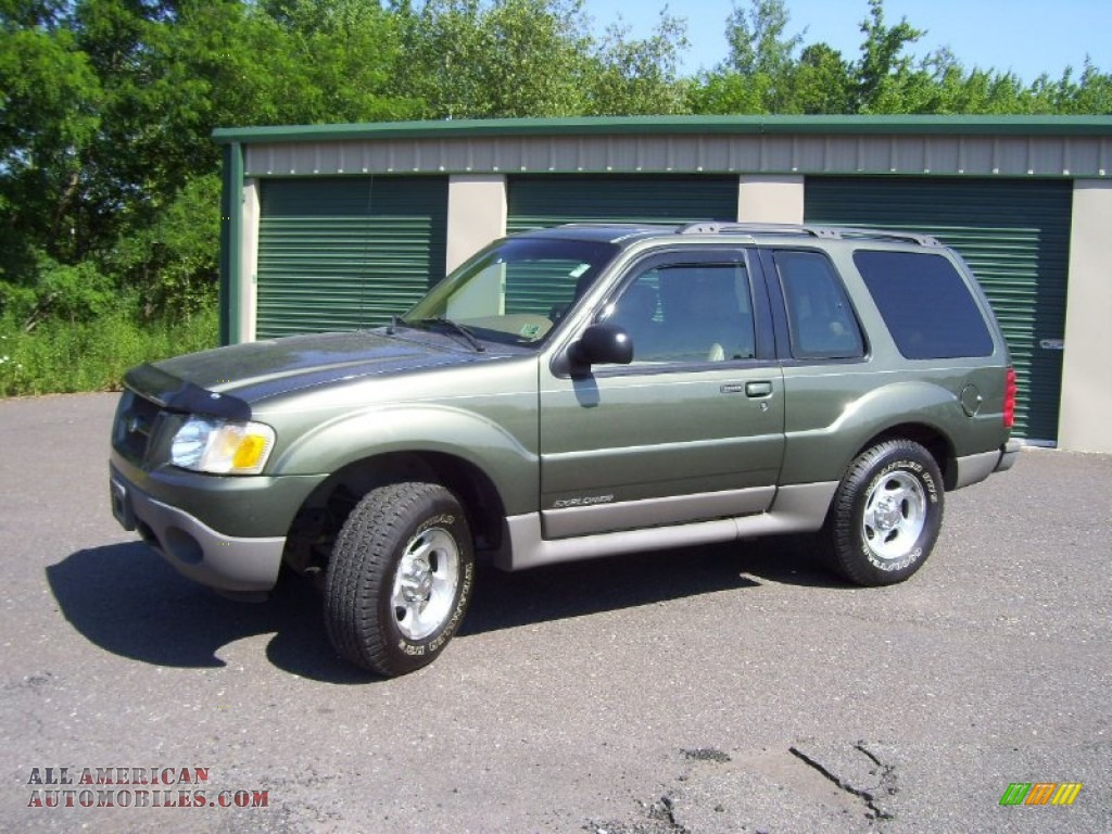 2001 Ford Explorer Sport 4x4 in Spruce Green Metallic photo 4 C36126