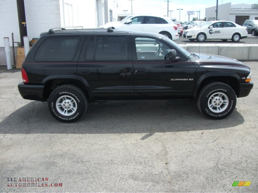 2001 Durango SLT 4x4 - Black / Sandstone photo #6