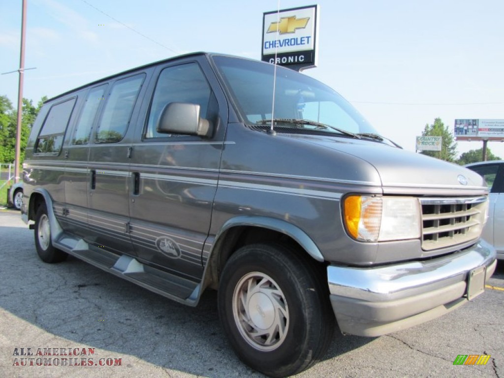 1994 Ford Econoline E150 Passenger Conversion Van In Medium Platinum 