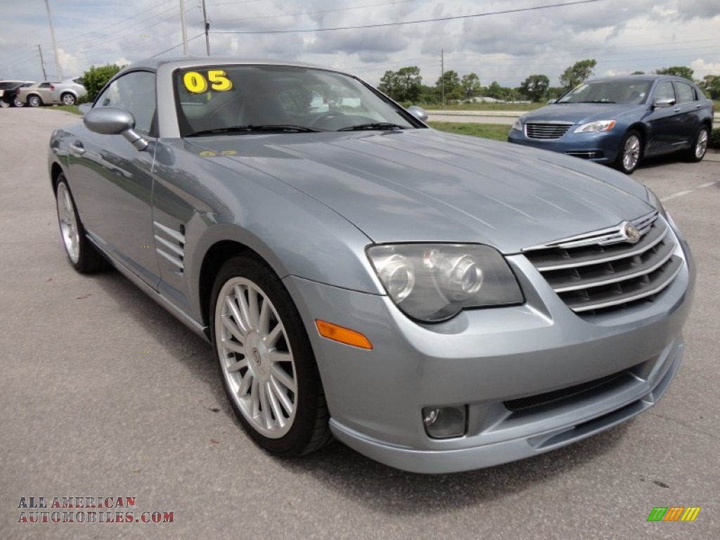 Chrysler Crossfire Srt Coupe In Sapphire Silver Blue Metallic