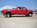 Ford F450 Super Duty Lariat Crew Cab 4x4 Dually Red Clearcoat photo #2