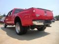 Ford F450 Super Duty Lariat Crew Cab 4x4 Dually Red Clearcoat photo #5