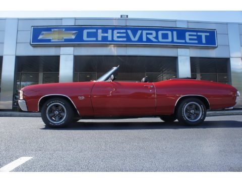 Cranberry Red 1971 Chevrolet Chevelle SS 454 Convertible Cranberry Red 1971 Chevrolet Chevelle SS 454 Convertible