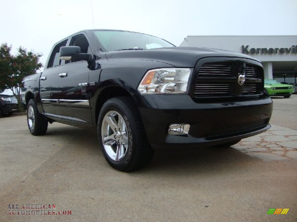 2009 Dodge Ram 1500 Sport Crew Cab in Brilliant Black ...