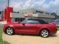 Ford Mustang GT/CS California Special Convertible Dark Candy Apple Red photo #4