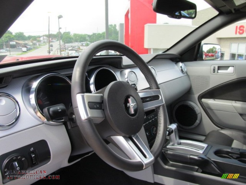 2008 Mustang GT/CS California Special Convertible - Dark Candy Apple Red / Charcoal Black/Dove photo #10