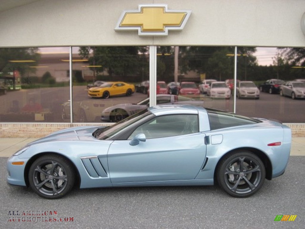 2012 Chevrolet Corvette Grand Sport Coupe In Carlisle Blue Metallic 