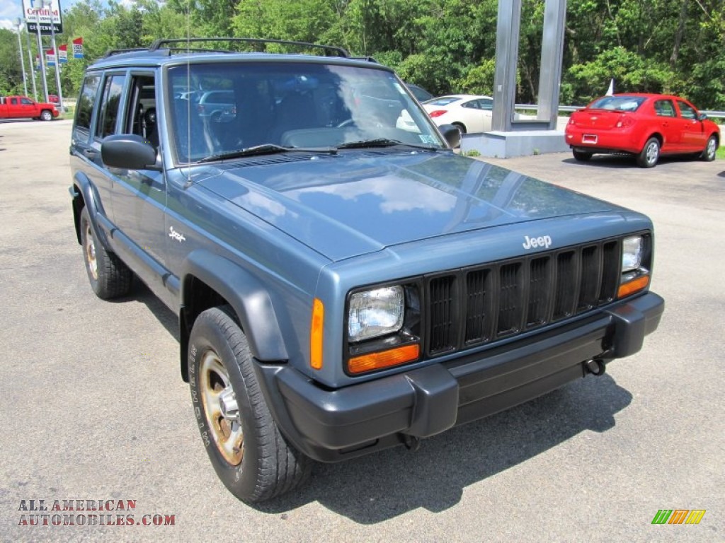1998 Jeep Cherokee Sport 4x4 in Gunmetal Pearl photo 5 205828 All American Automobiles
