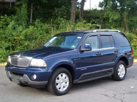 Dark Blue Pearl Metallic 2005 Lincoln Aviator Luxury AWD Dark Blue Pearl Metallic 2005 Lincoln Aviator Luxury AWD