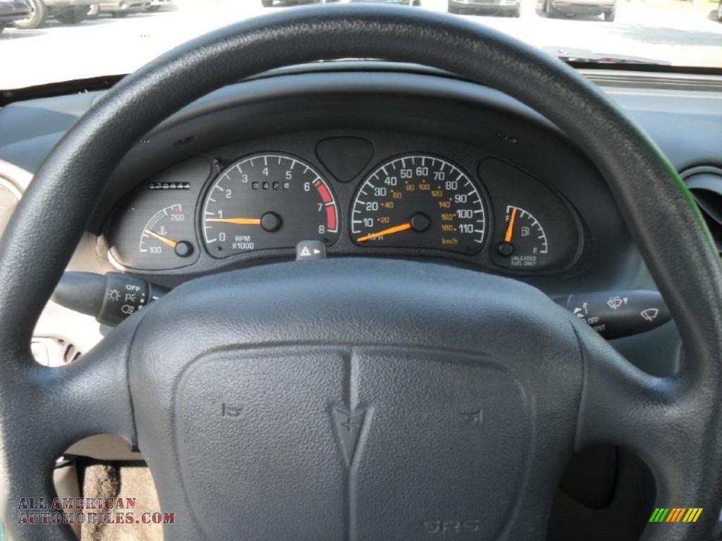 1997 Pontiac Grand Am Se Sedan In Medium Green Blue Metallic