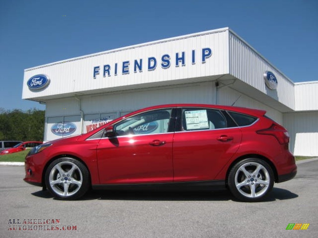 2012 Ford Focus Titanium 5Door in Red Candy Metallic photo 7 226268