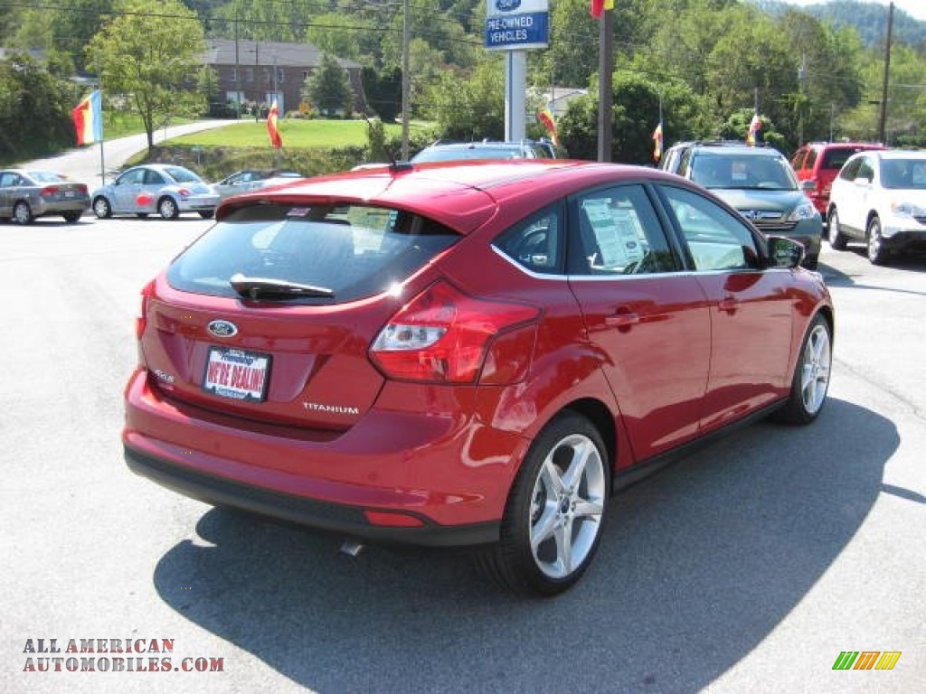 Candy Red Ford Focus