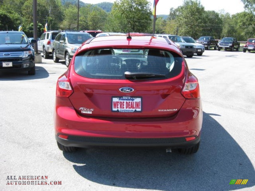 2012 Ford Focus Titanium 5Door in Red Candy Metallic photo 7 226268