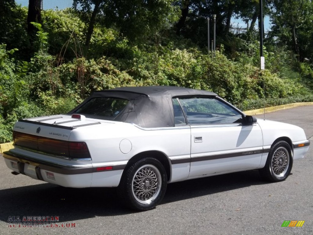 1989 Chrysler lebaron gtc for sale #5