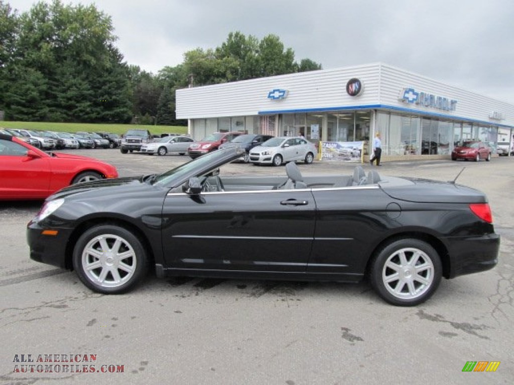 2008 Chrysler Sebring Touring Hardtop Convertible in Brilliant Black ...