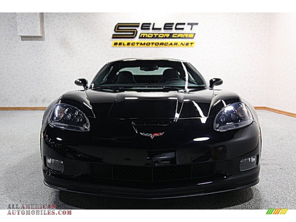 2010 Corvette Grand Sport Coupe - Black / Ebony Black photo #2