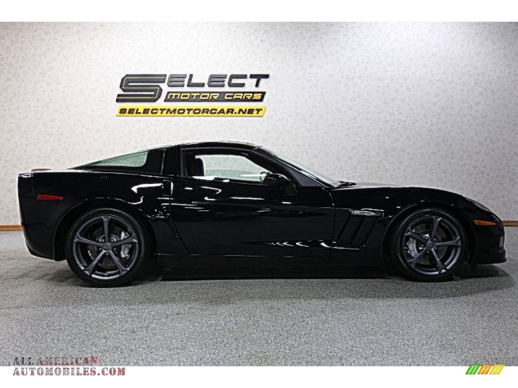 2010 Corvette Grand Sport Coupe - Black / Ebony Black photo #4