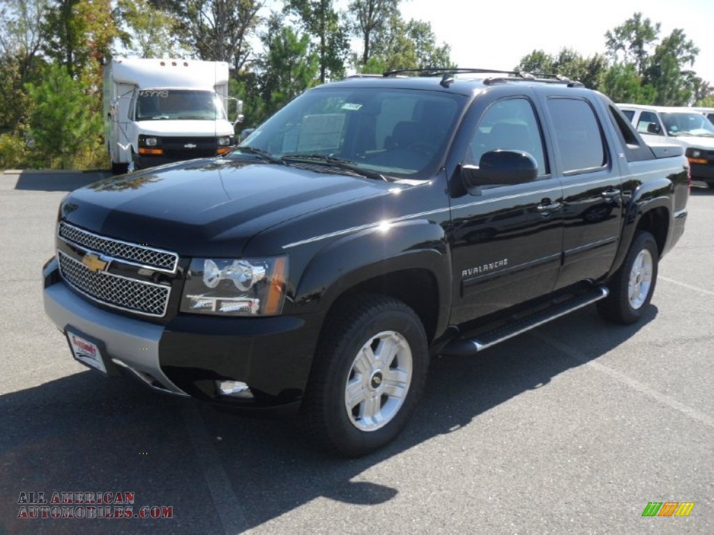 2012 Chevrolet Avalanche Z71 4x4 in Black 117506 All American