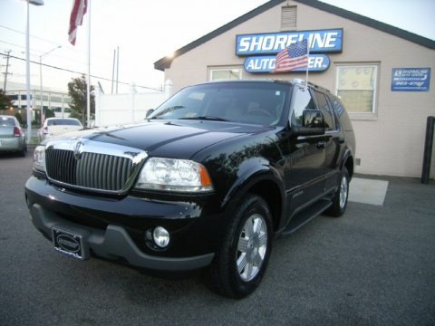 Black 2004 Lincoln Aviator Luxury AWD Black 2004 Lincoln Aviator Luxury AWD