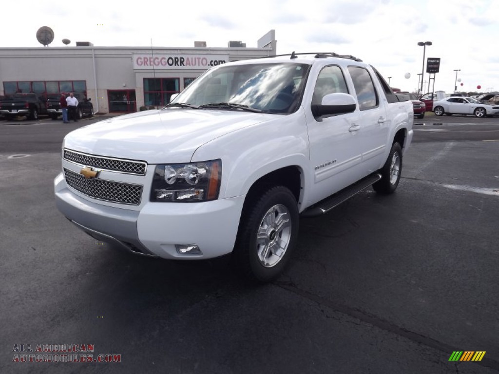 2012 Chevrolet Avalanche Z71 4x4 in Summit White - 141936 ... 2012 Chevrolet Avalanche Z71 4x4 in Summit White - 141936 ...