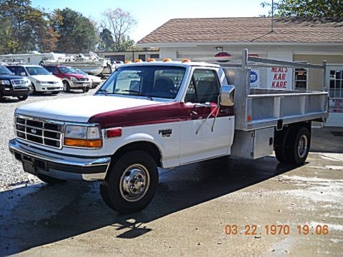 Colonial White 1997 Ford F350 XLT Regular Cab Colonial White 1997 Ford F350 XLT Regular Cab