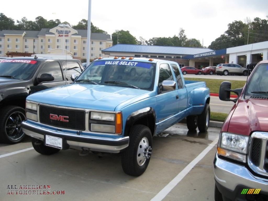 1993 GMC Sierra 3500 SLE Crew Cab 4x4 Dually in Light ... 1993 GMC Sierra 3500 SLE Crew Cab 4x4 Dually in Light ...