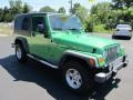 Jeep Wrangler Unlimited 4x4 Electric Lime Green Pearl photo #5