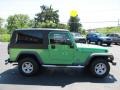 Jeep Wrangler Unlimited 4x4 Electric Lime Green Pearl photo #6