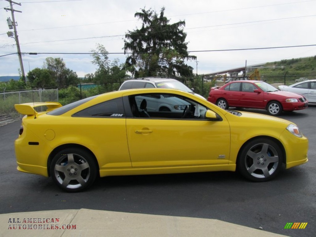 2006 Cobalt SS Supercharged Coupe - Rally Yellow / Ebony/Yellow photo #4