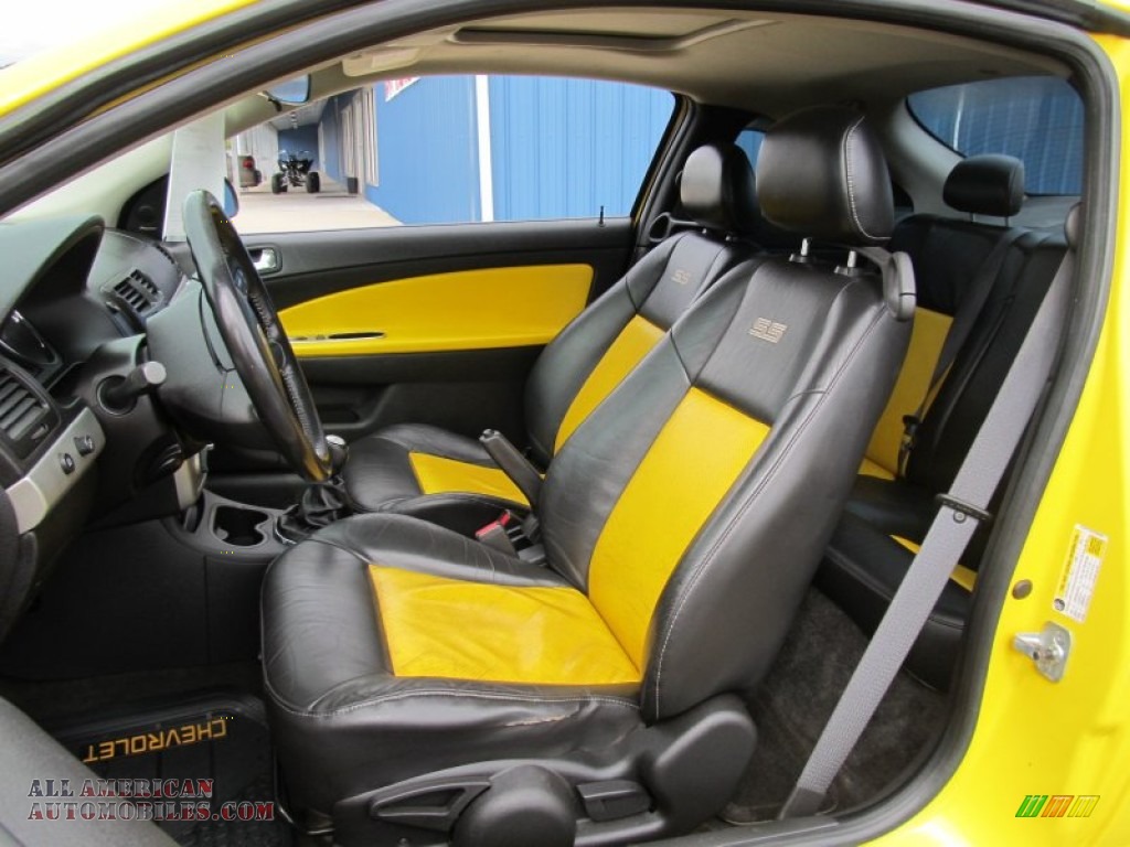 2006 Cobalt SS Supercharged Coupe - Rally Yellow / Ebony/Yellow photo #8