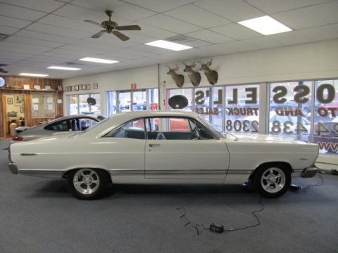 Wimbledon White 1966 Ford Fairlane 500 Hardtop Coupe Wimbledon White 1966 Ford Fairlane 500 Hardtop Coupe