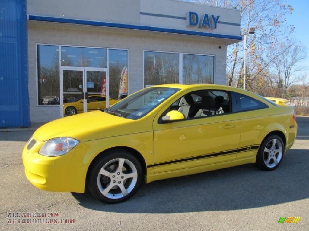 Competition Yellow / Ebony Pontiac G5 GT