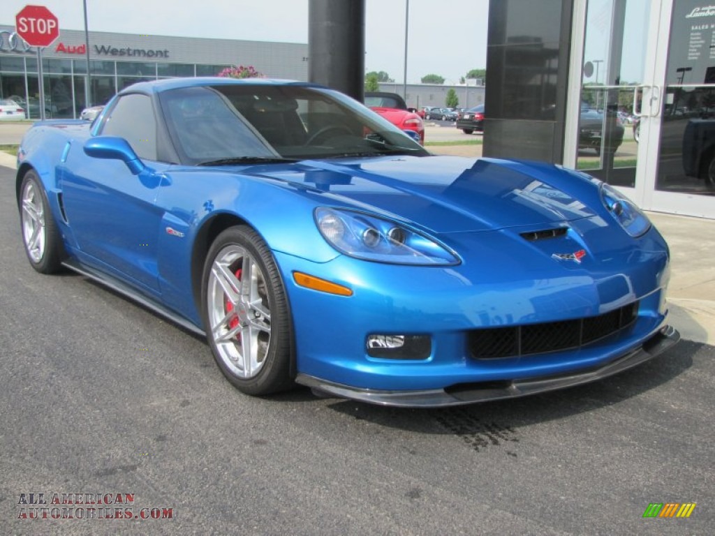 2008 Chevrolet Corvette Z06 in Jetstream Blue Metallic photo #16