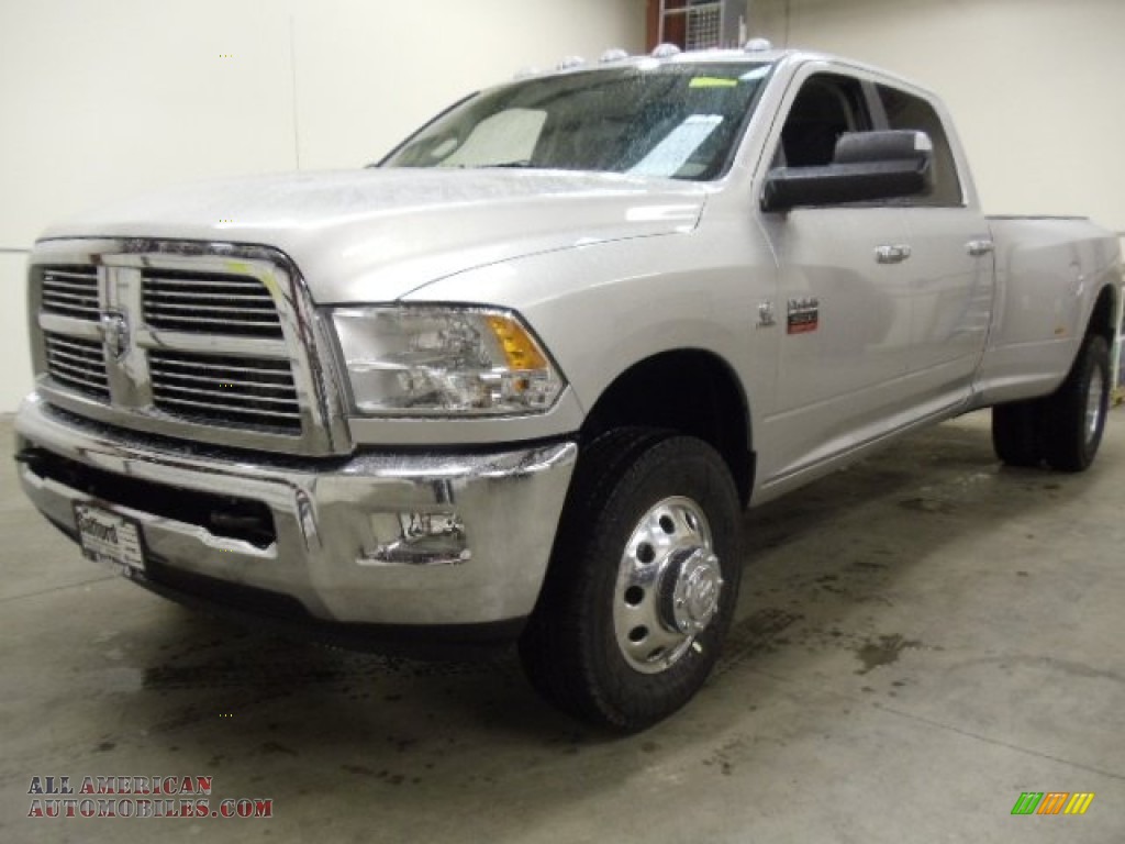 2012 Dodge Ram 3500 Hd Big Horn Crew Cab 4x4 Dually In Bright Silver Metallic 118397 All American Automobiles Buy American Cars For Sale In America
