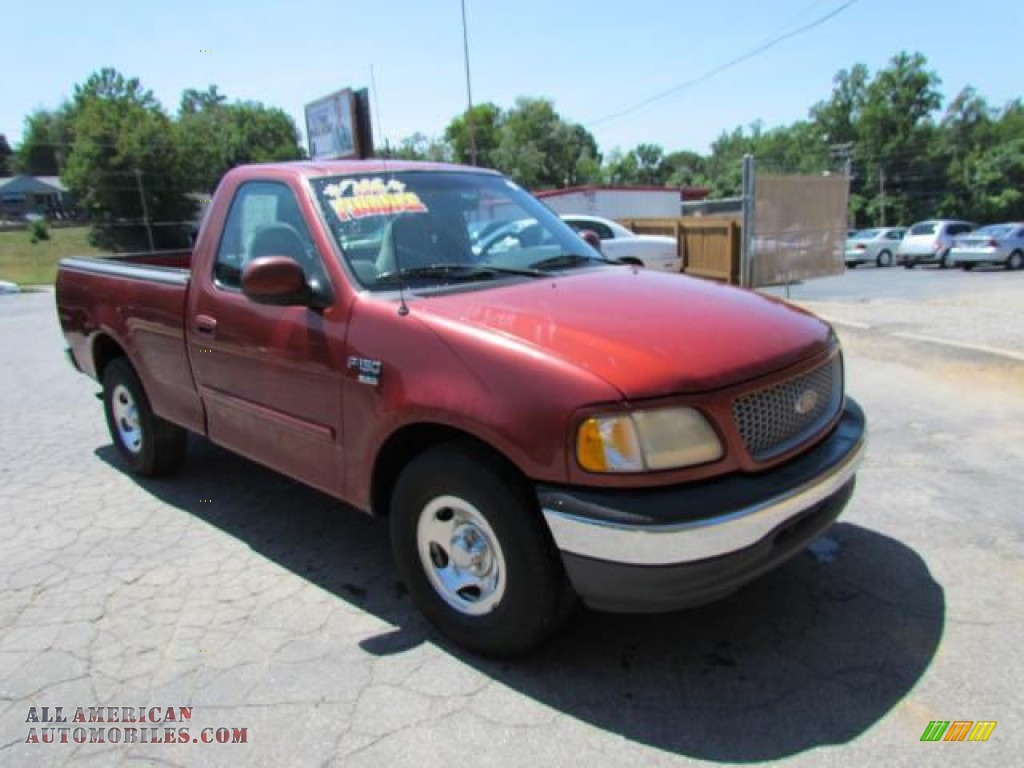 1999 Ford F150 XLT Regular Cab in Toreador Red Metallic photo 23