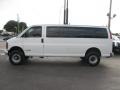 Chevrolet Express G3500 4x4 15 Passenger Van Summit White photo #6