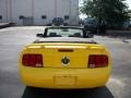 Ford Mustang V6 Premium Convertible Screaming Yellow photo #4