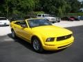 Ford Mustang V6 Premium Convertible Screaming Yellow photo #7