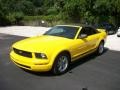 Ford Mustang V6 Premium Convertible Screaming Yellow photo #9