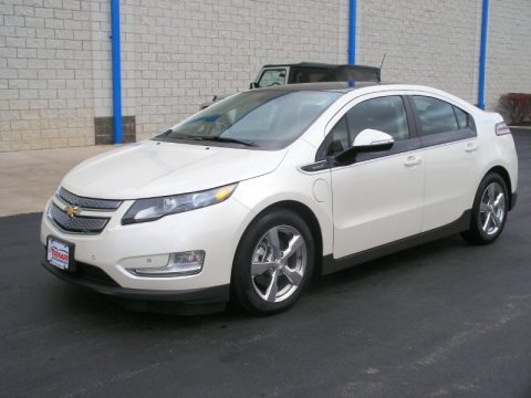 White Diamond Tricoat 2012 Chevrolet Volt Hatchback White Diamond Tricoat 2012 Chevrolet Volt Hatchback