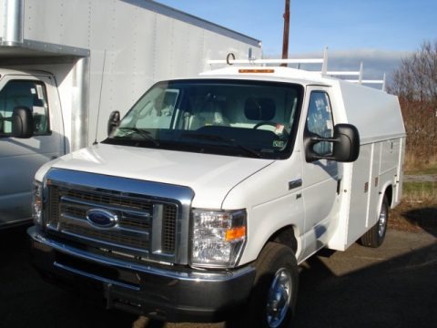 2012 Ford E Series Cutaway E350 Commercial Utility Truck