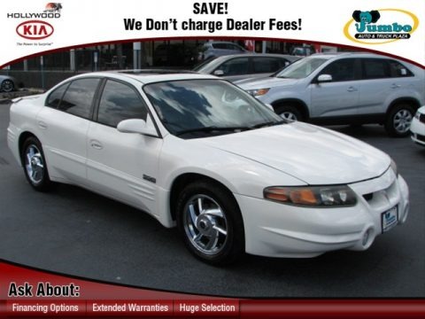 Ivory White 2001 Pontiac Bonneville SSEi Ivory White 2001 Pontiac Bonneville SSEi