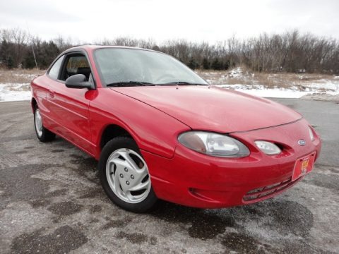 Bright Red 2001 Ford Escort ZX2 Coupe Bright Red 2001 Ford Escort ZX2 Coupe