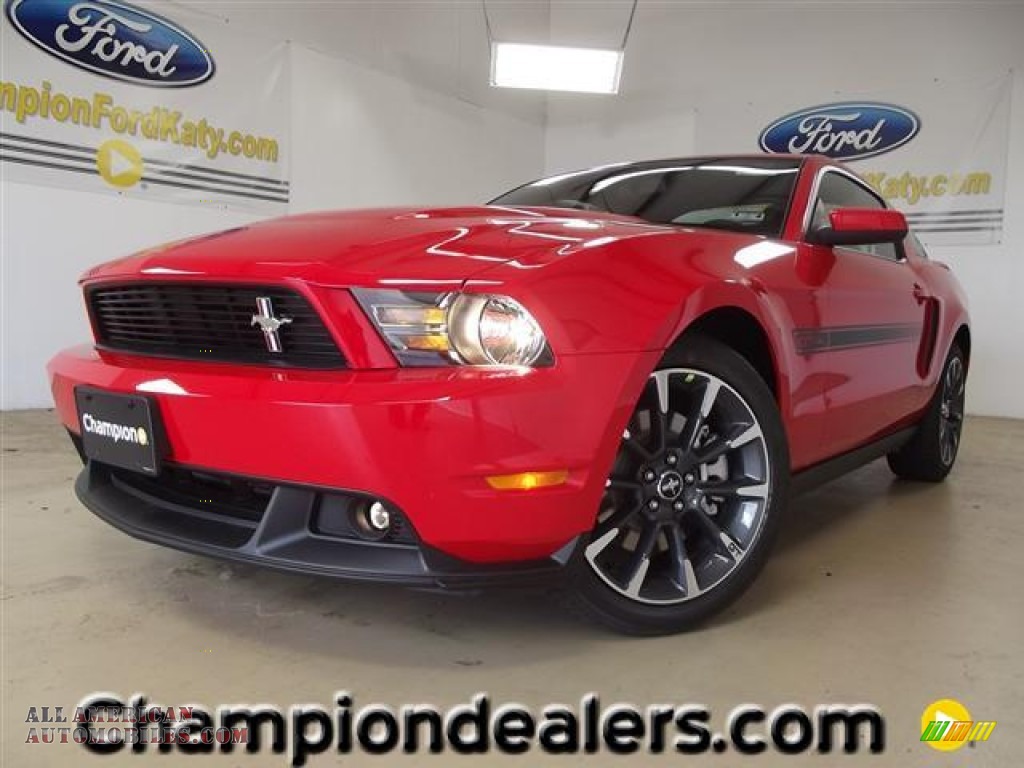 Race Red / Charcoal Black/Carbon Black Ford Mustang C/S California Special Coupe